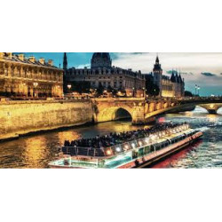 Night Cruise on the Seine River + Dinner