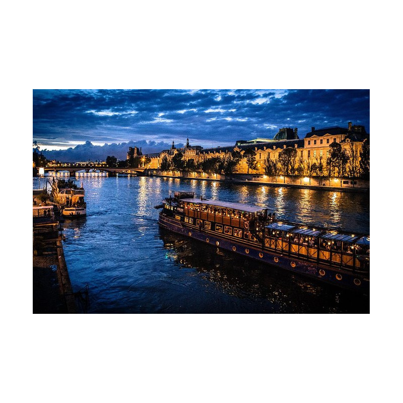 Night Cruise on the Seine River + Dinner